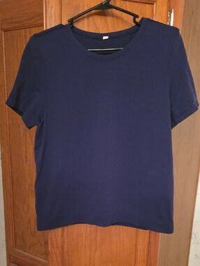 Classic Navy Short Sleeve Top